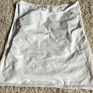 White Sleeveless Top